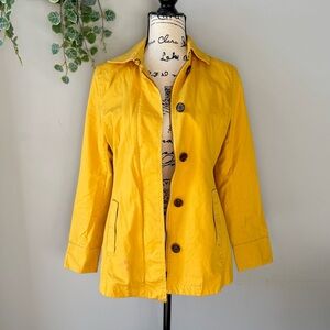 Banana Republic Yellow Trench Coat